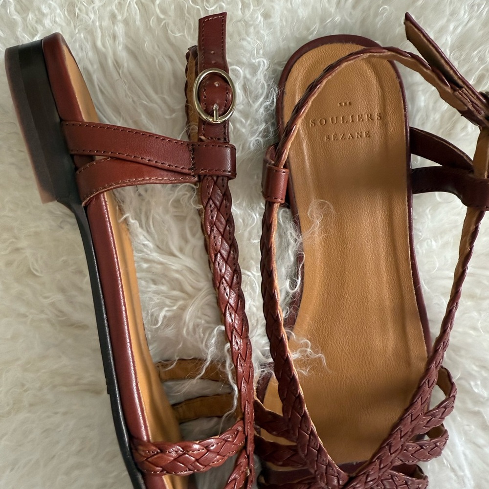Sezane Natacha low sandals - Picture 4 of 7